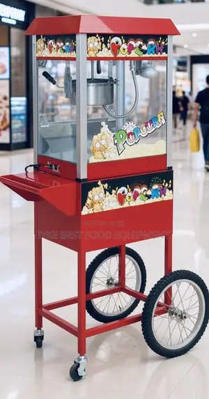 Popcorn Machine With Cart