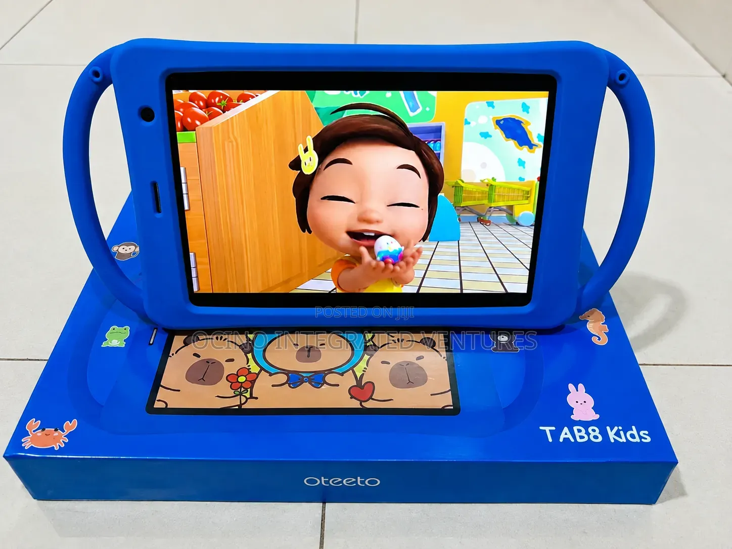 8inch Unbreakable Screen Sim Enabled Kids Tablet