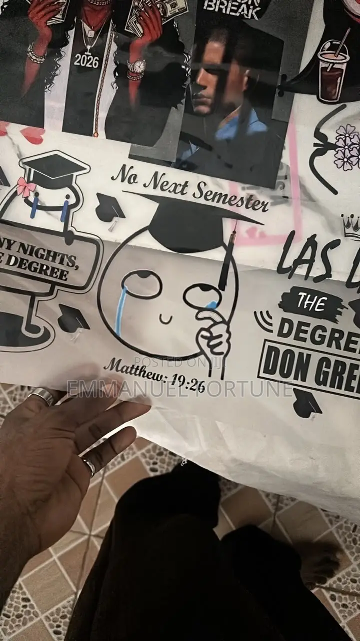 Branded Signout Shirts for Graduating Students