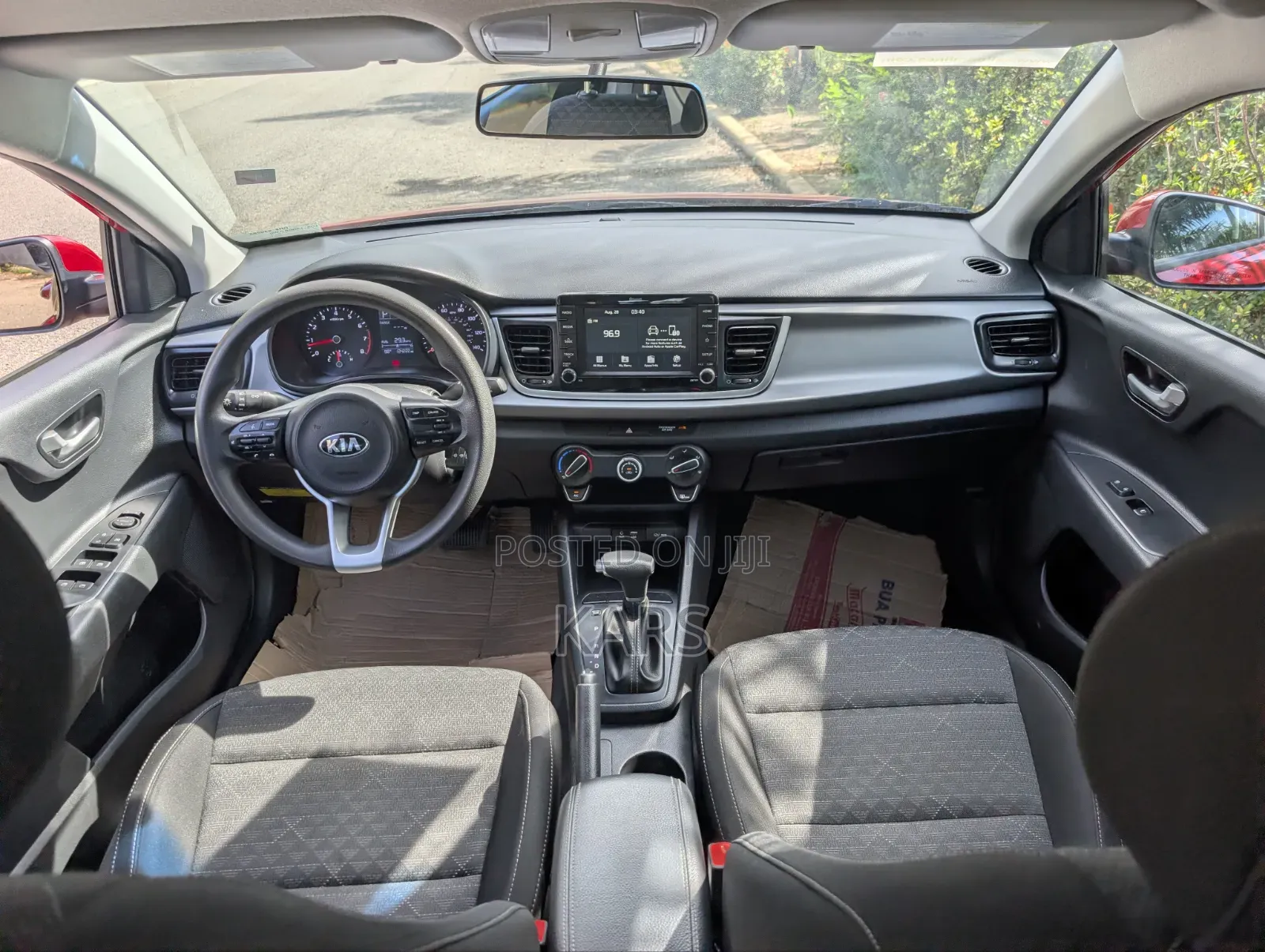 Kia Rio 2021 Red