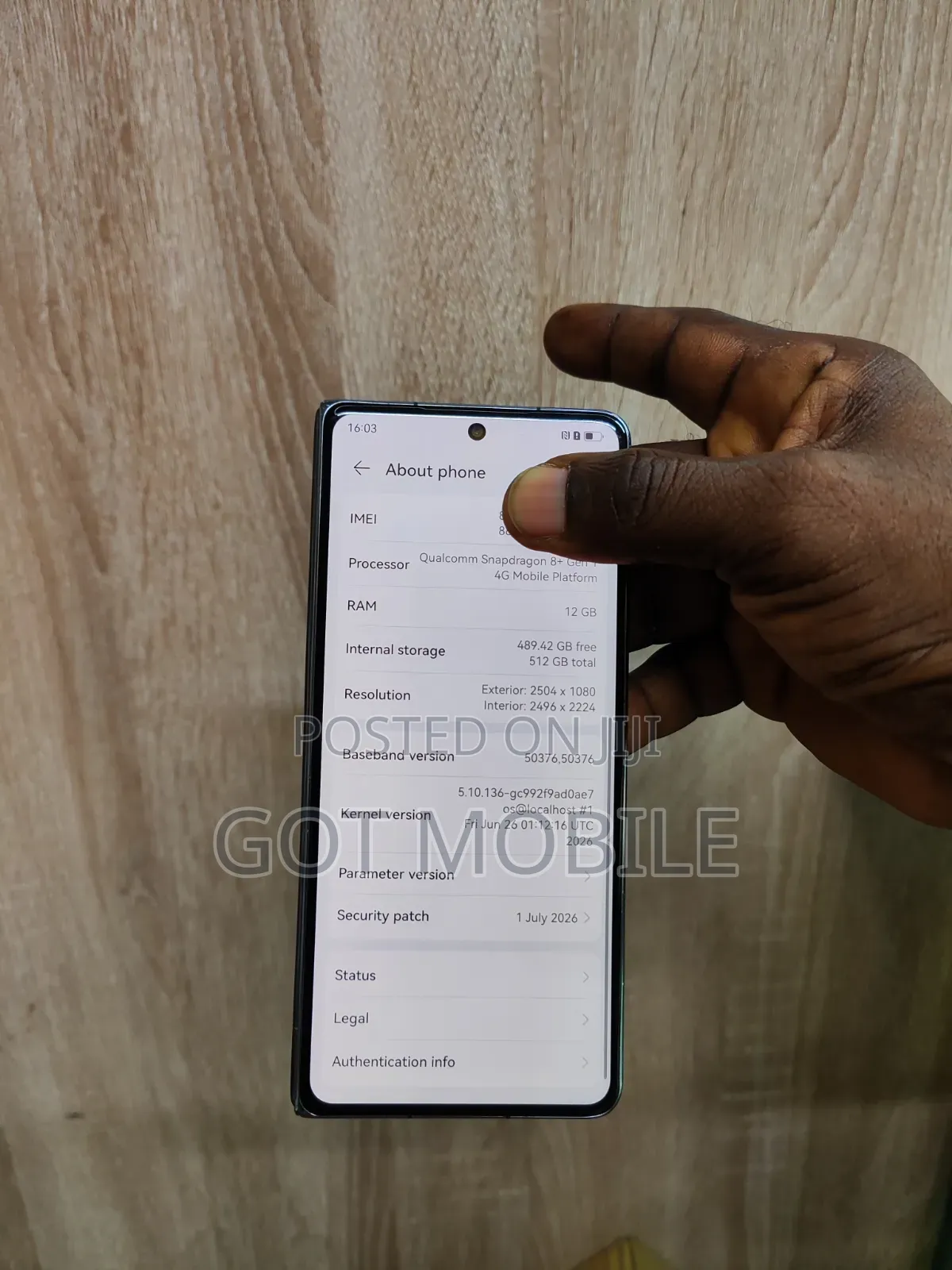 Huawei Mate X3 512 GB Gray