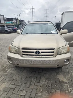 Toyota Highlander 2007 Gold