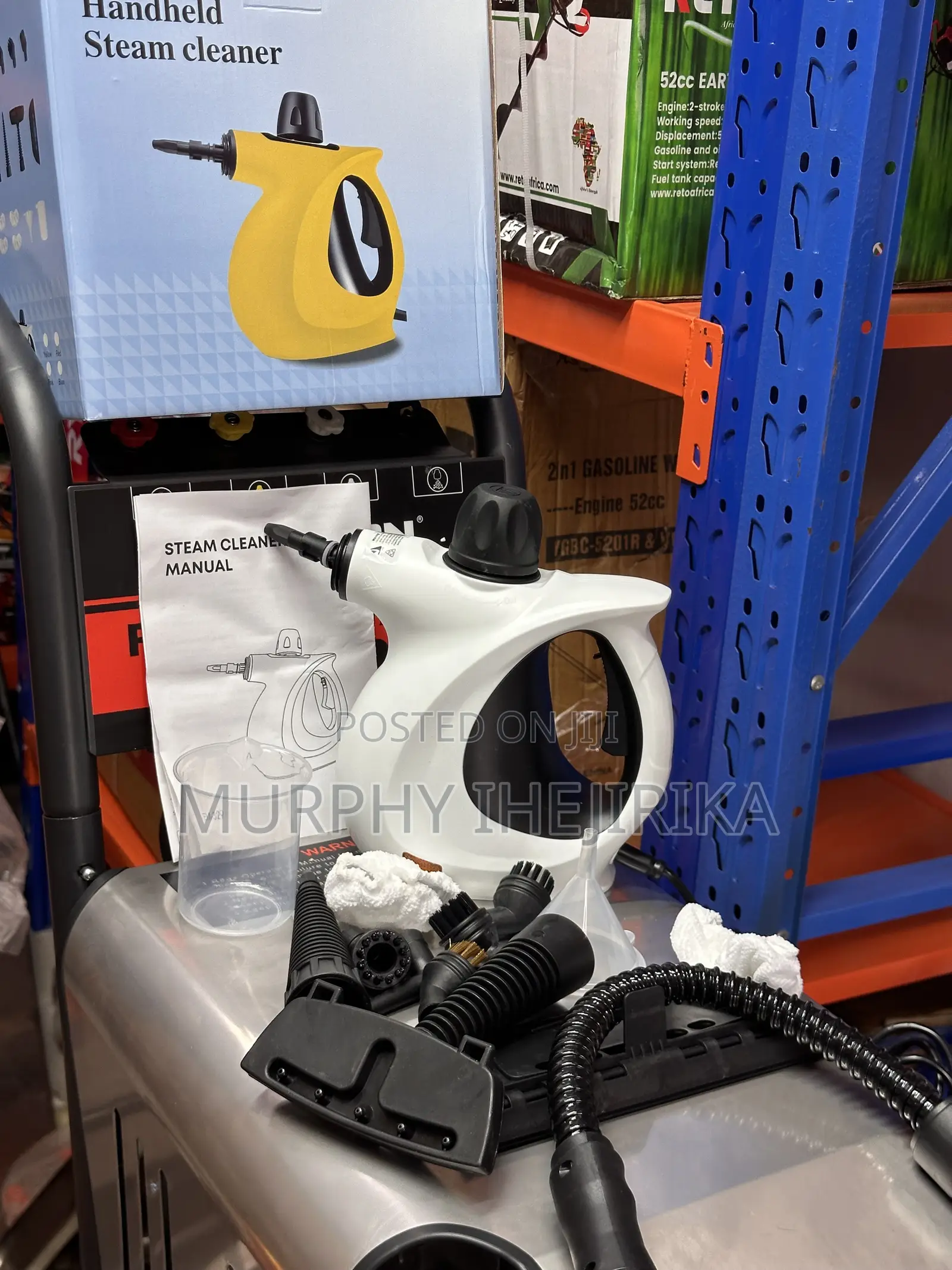 Durable Handheld Potable Steam Cleaner