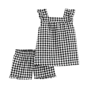 Carter's 2-Piece Gingham Tank & Short Set(Check)