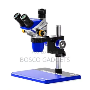 Professional Stereo Microscope With Dual Eyepiece & LED Illumination