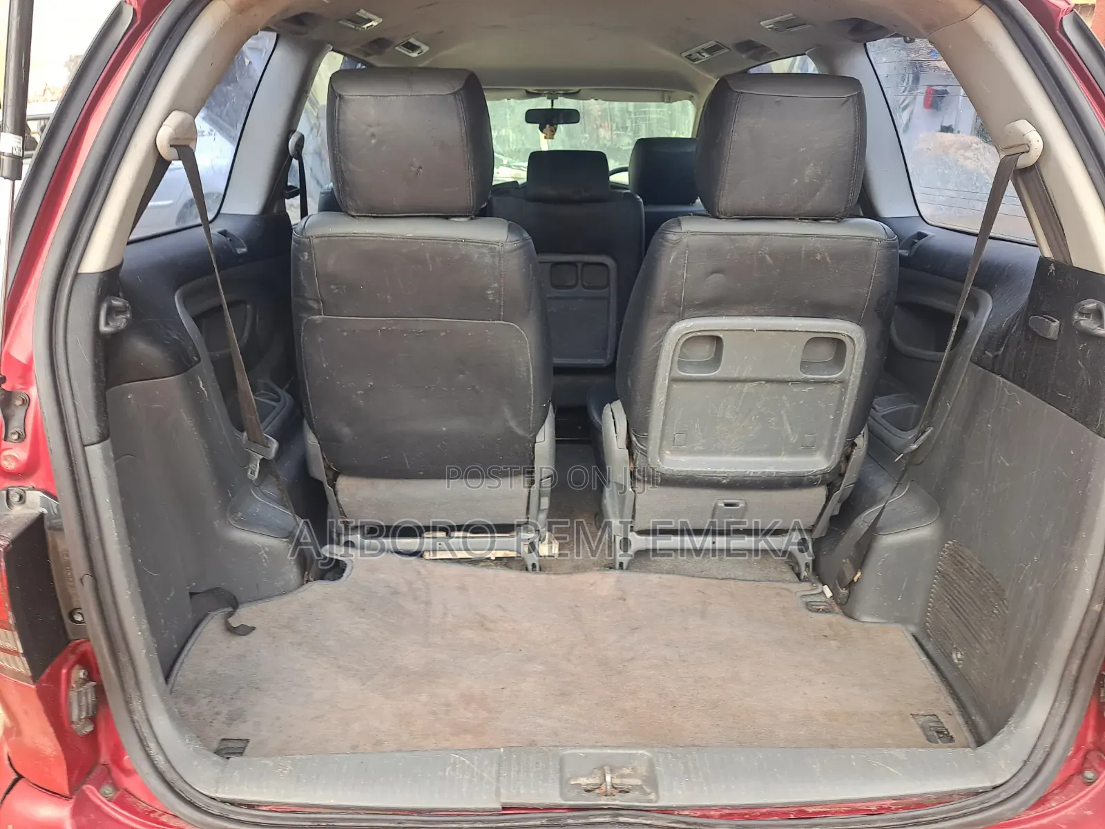 Toyota Previa 2002 Red