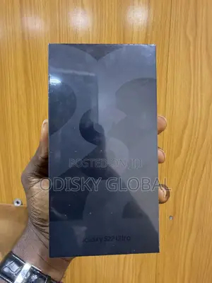 New Samsung Galaxy S22 Ultra 256 GB Black