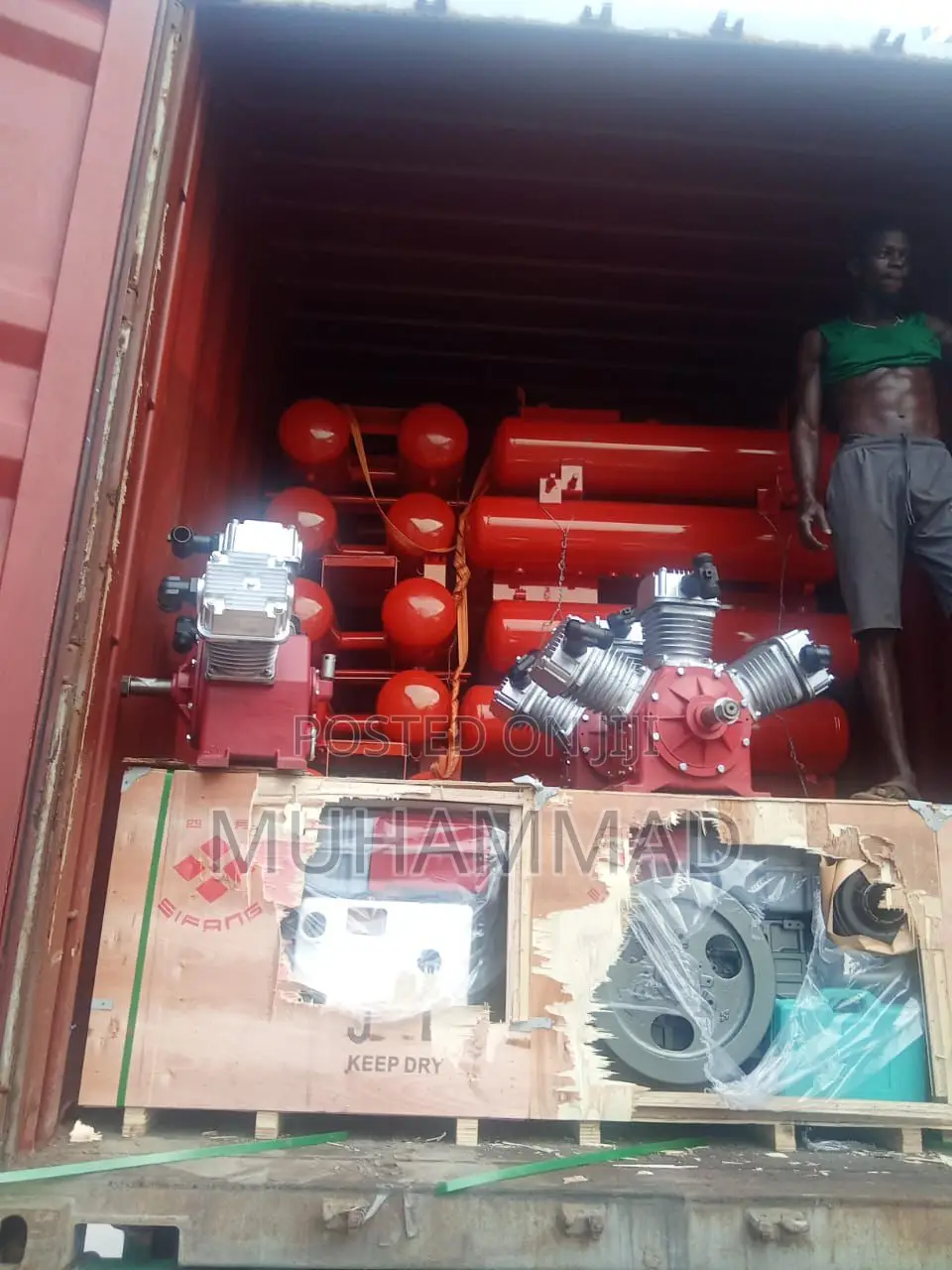 Diesel Engine Air Compressor