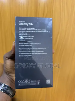 New Samsung Galaxy S9 Plus 128 GB Black