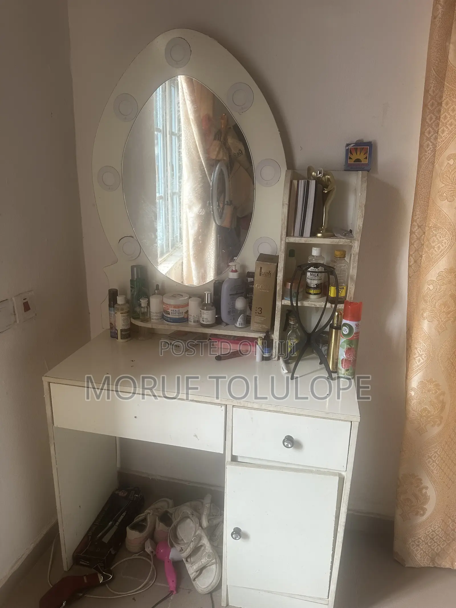 Mirror and Dressing Table