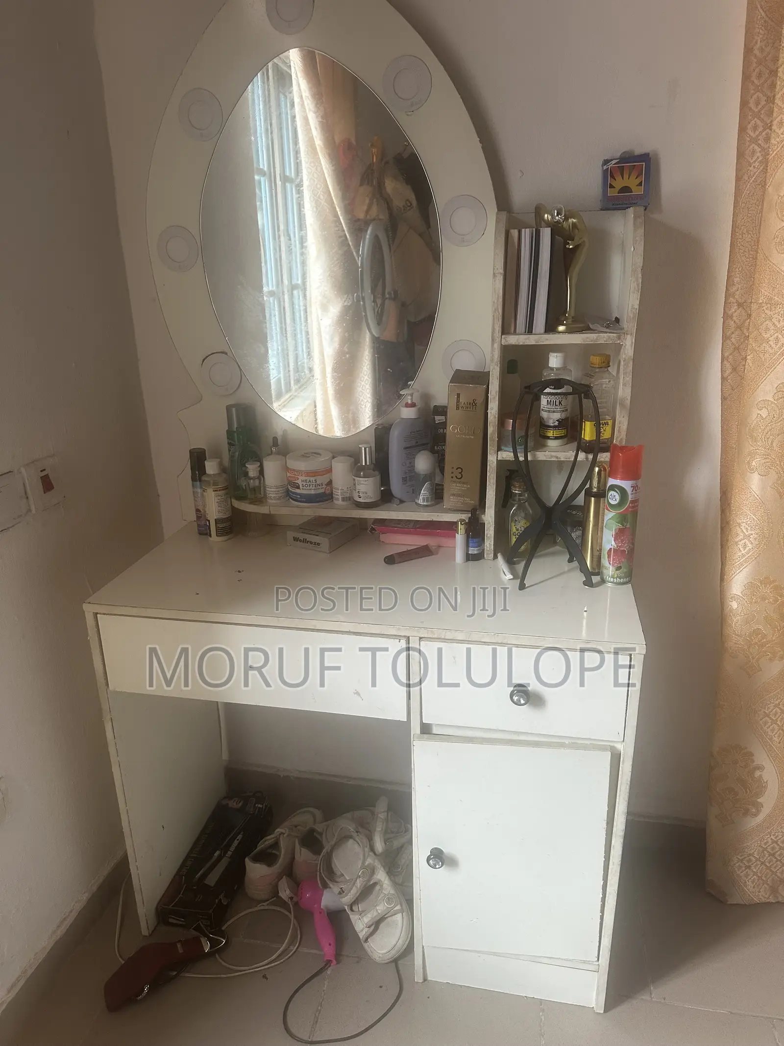 Mirror and Dressing Table