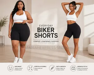 Everyday Biker Shorts Sizes Available: L, Xl, 2xl, 6xl, 7xl