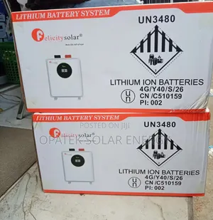 Felicity Lithium Battery 2.5kwh 24v Available