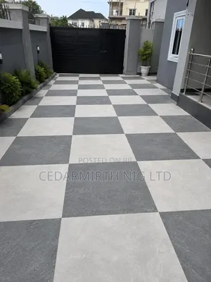 Compound Floor Tiles Draft Pattern in 60cm X 60cm X 20cm HC .