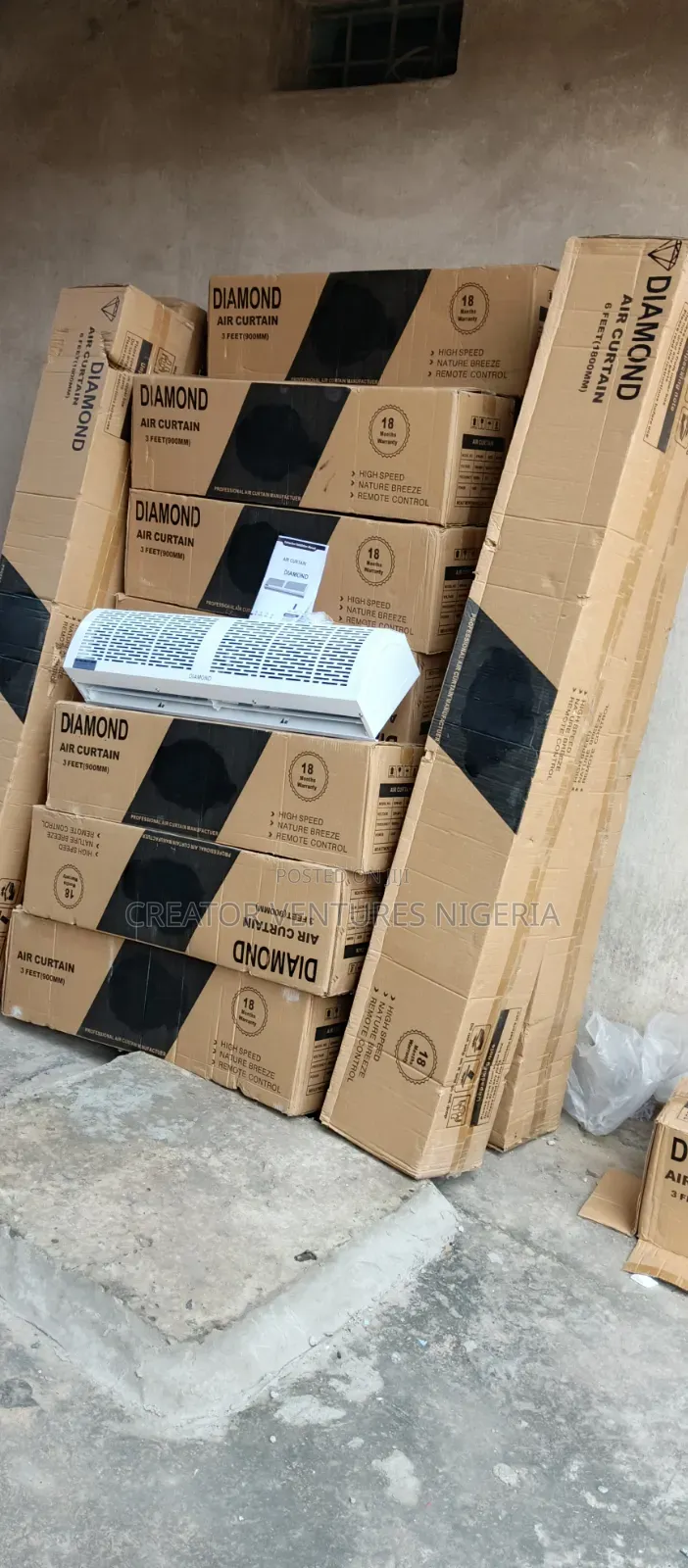 Diamond Air Curtain, for Doors and Open Space