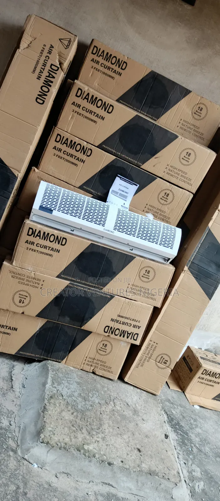 Diamond Air Curtain, for Doors and Open Space