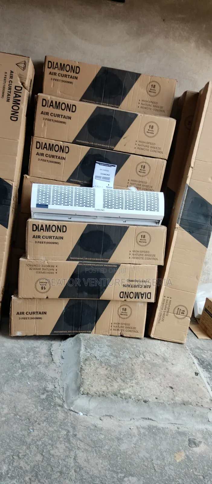 Diamond Air Curtain, for Doors and Open Space