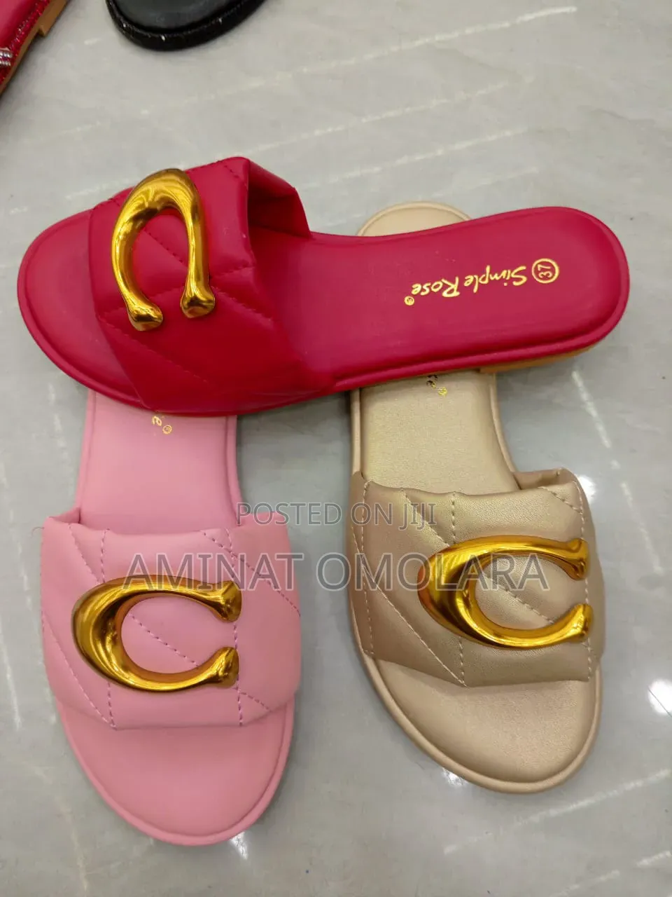 Coach Slippers