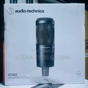 Audio-Technica AT2020 Cardioid Condenser Studio Microphone