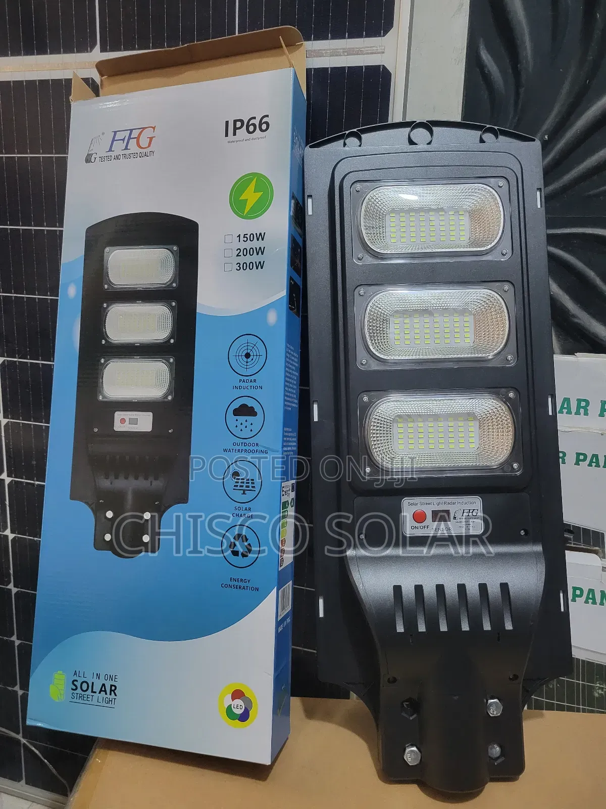 300w Solar Street Lights