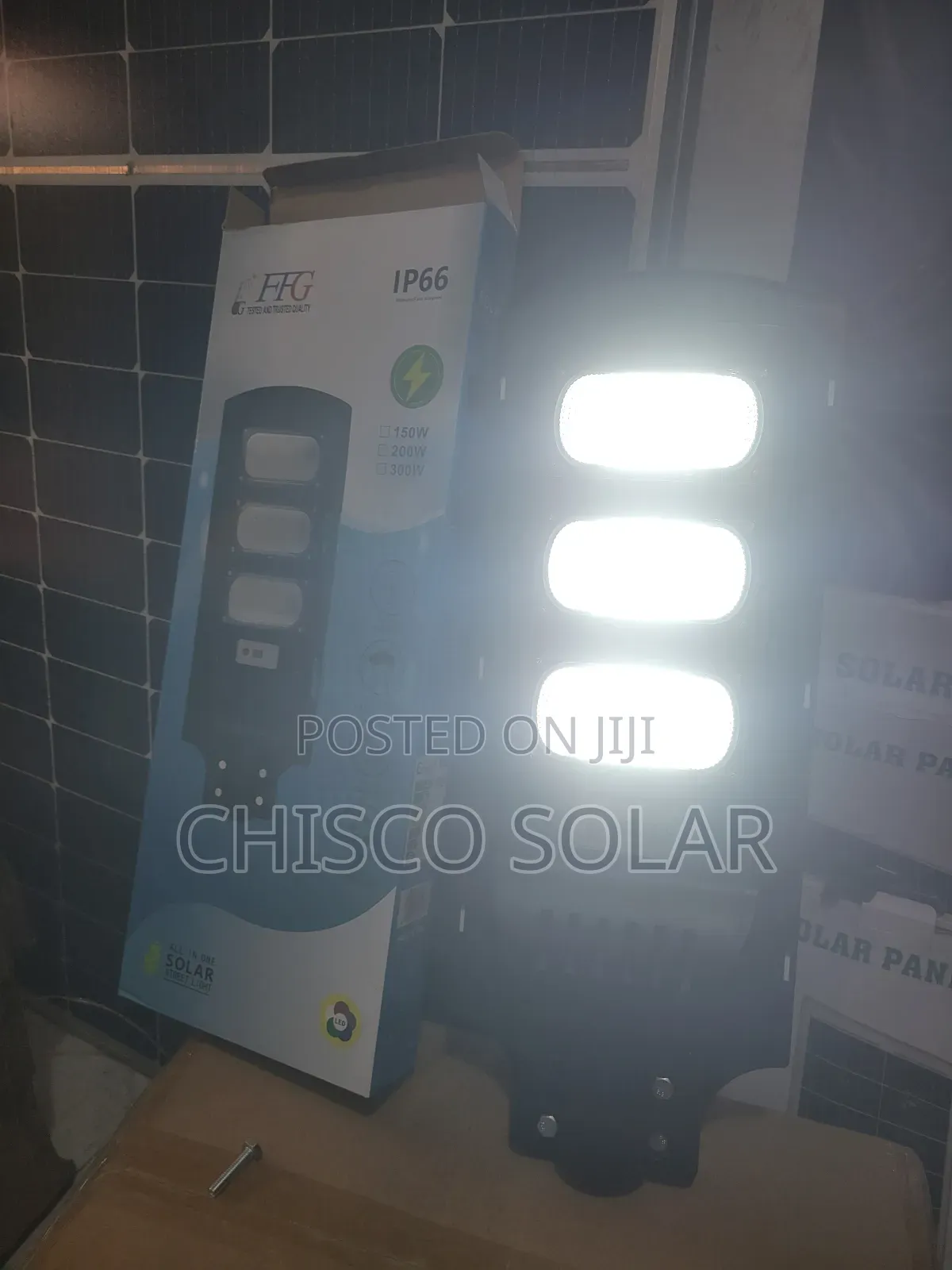 300w Solar Street Lights