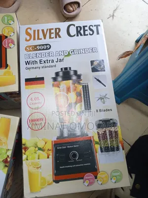 Silver Crest Blender With Grinder