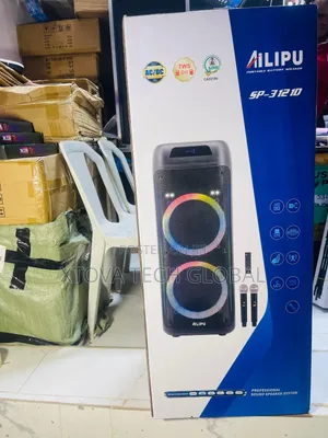 AILIPU SP-3121D Portable Rechargeable PA Speaker With 2 Wireless Mics