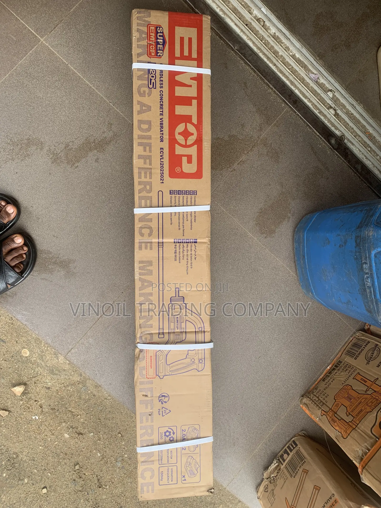 Cordless Concrete Vibrator