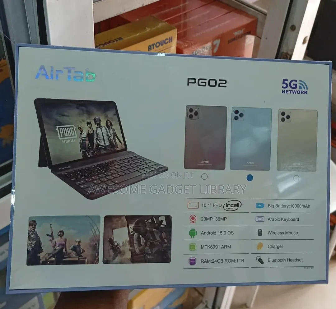 New AirTab PG02 512 GB Gray