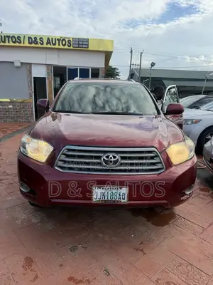 Toyota Highlander Limited 2009 Red