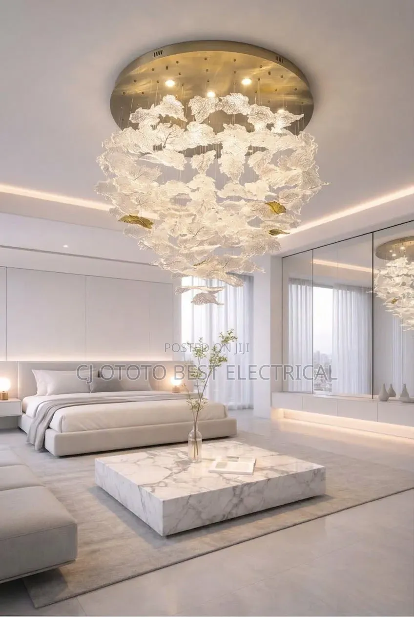New Crystal Luxurious Chandelier Sitting Room Light