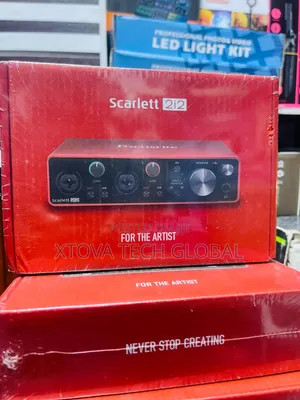 Focusrite Scarlett 2i2 Sound Card