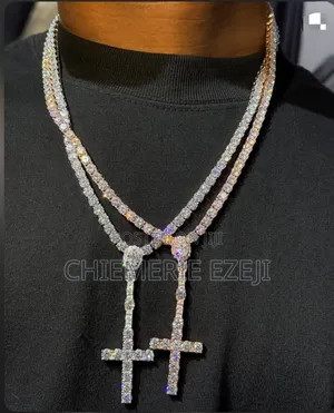 Zirconia Iced Rosary Necklace 🥶🥶