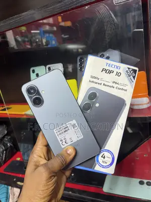 Tecno Pop 10 64 GB Black