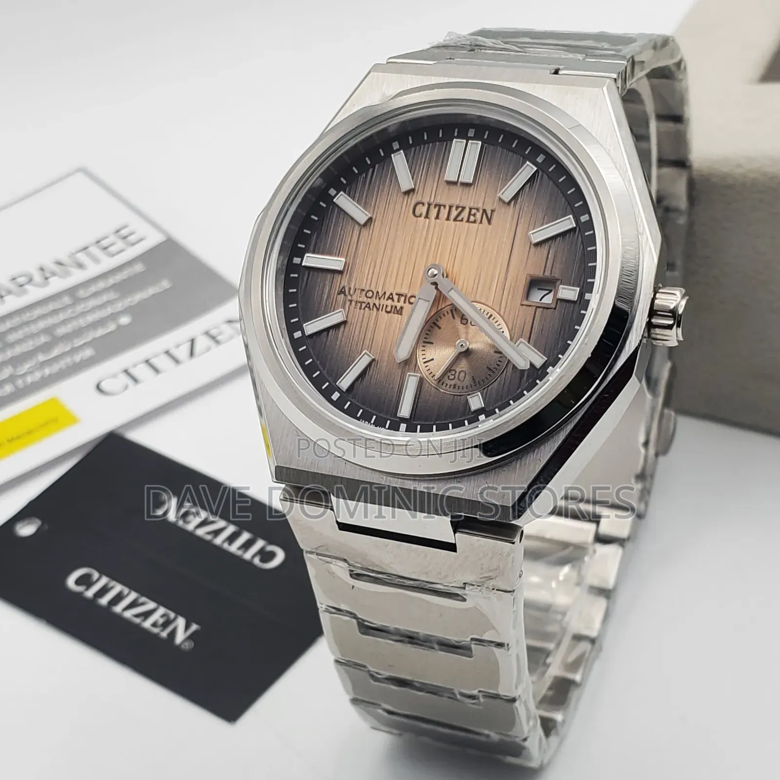 Original Quality Citizen Male Watch 
Chain Strap 
Automatic System