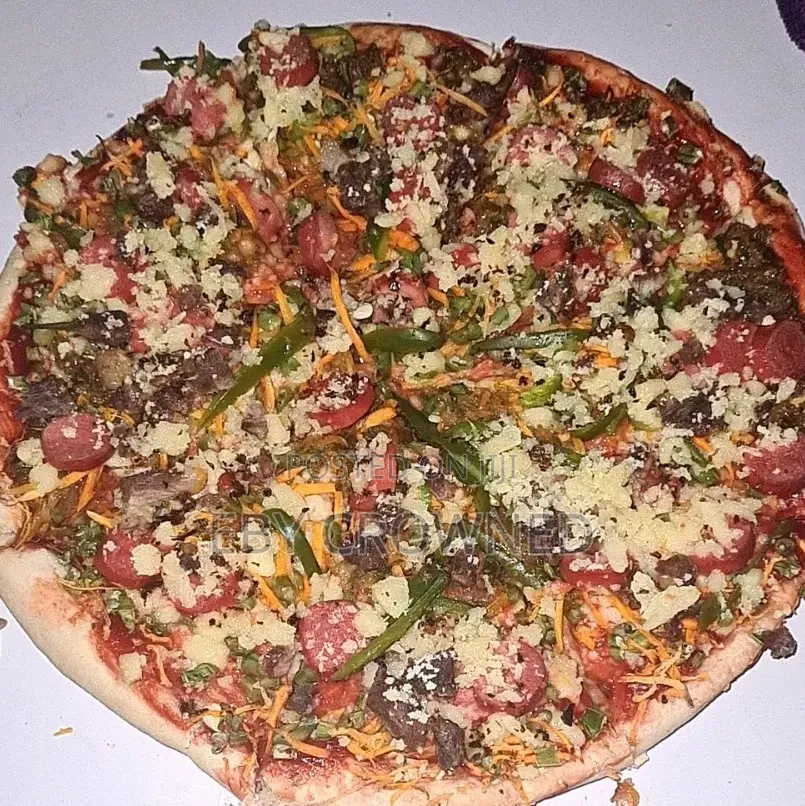 Beef Pizza Size 10 Cutting 8