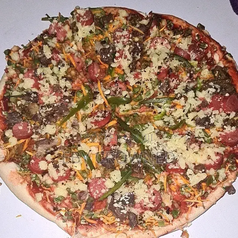 Beef Pizza Size 10 Cutting 8