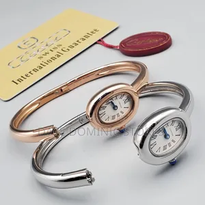Cartier Female Watch 
Chain Strap 
Battery Powered