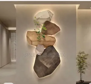 100 by 50 Wall Frame With Light and Remove Control