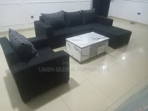 Standand L Form Sofa With Additional Single and Centre Table