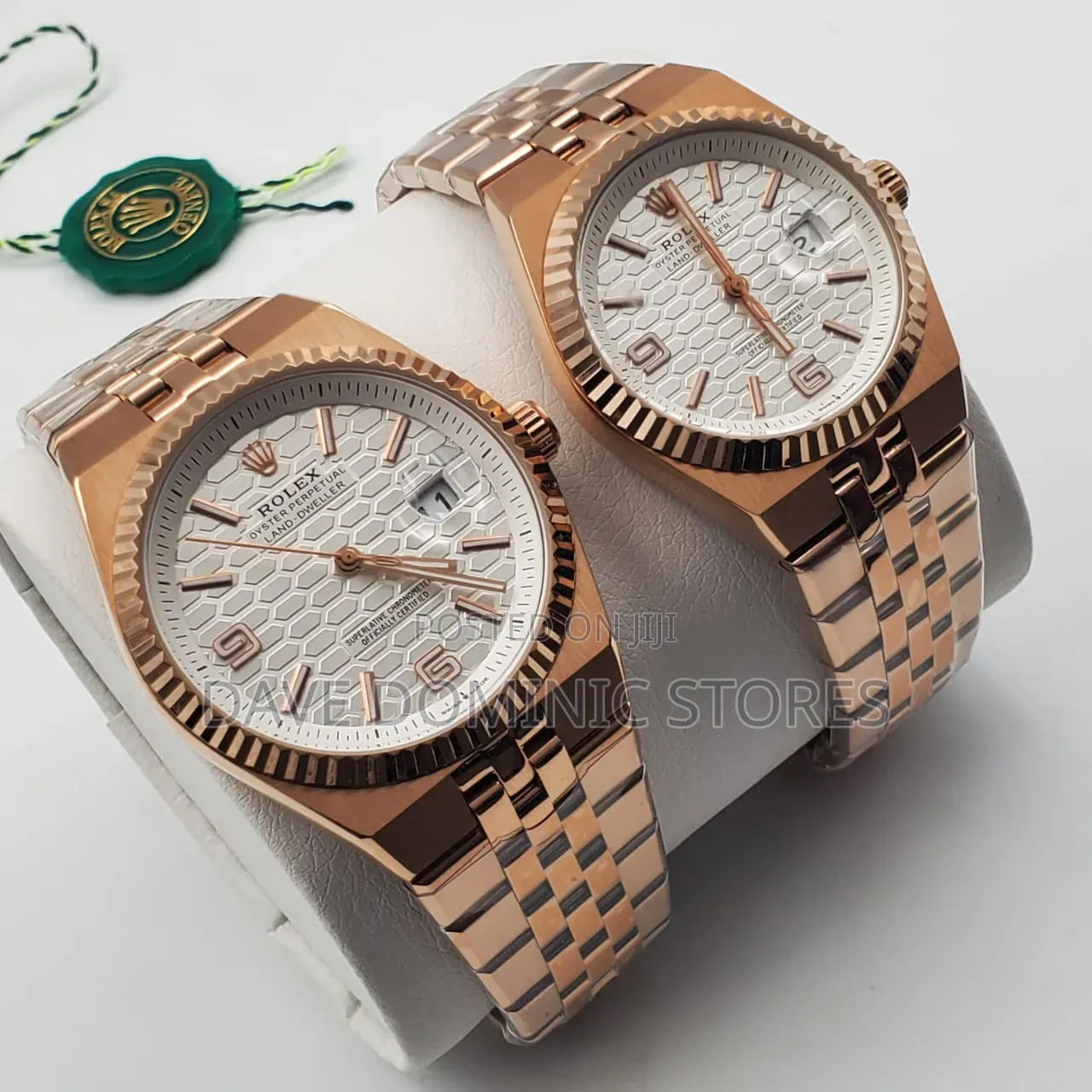 Original Quality Couple Rolex Watch 
Chain Strap 
Automatic System