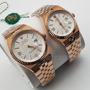 Original Quality Couple Rolex Watch 
Chain Strap 
Automatic System