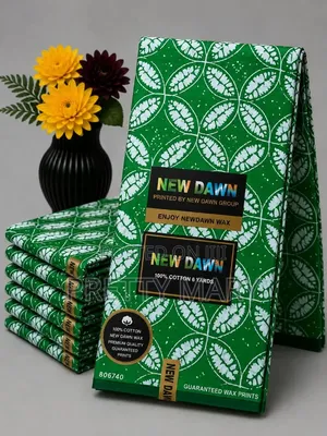 Green NEW EDEN Ankara Fabric