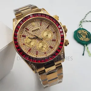 Original Rolex Male Watch
Rubber Strap Automatic System
