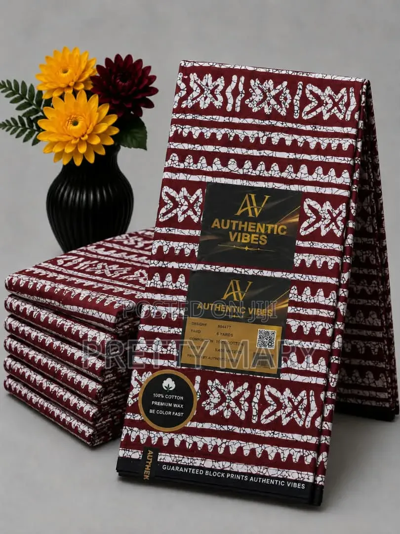 Authentic Vibes Ankara Fabric