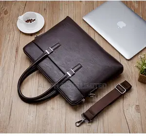 Wholesale Premium Leather Laptop Bag Conference Seminar Corporate Bag