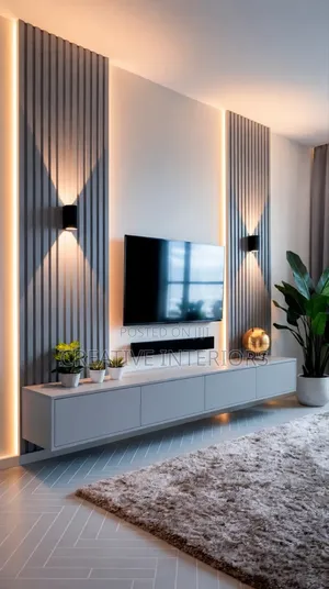 Exclusive Grey Colour TV Media Console