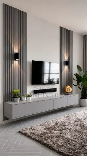 Exclusive Grey Colour TV Media Console