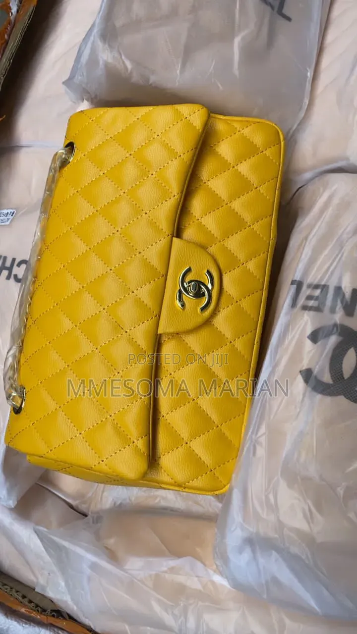 Channel Bag Yellow