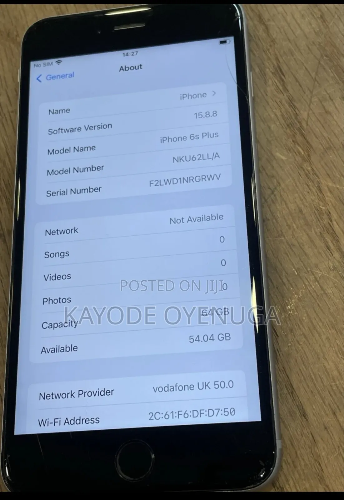 Apple iPhone 6s Plus 64 GB Gray